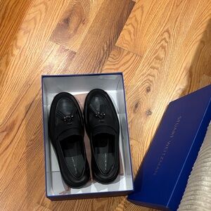 Stuart Weitzman Black Loafers